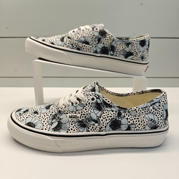 Vans Authentic VR3 SF Animal Floral Blue Lightweight Tennis Skateboard sneakers - Picture 2 of 8